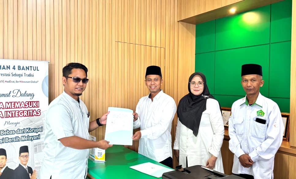 MAN 4 Bantul Resmi Gandeng Panti Asuhan Al-Afiyah dalam Kemitraan Strategis