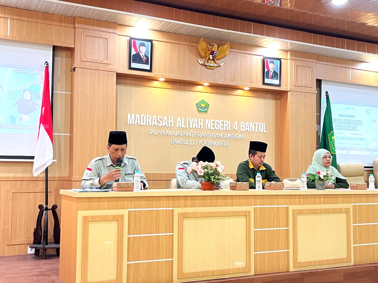 Momen Haru di MAN 4 Bantul, Muhammad Yasin Nuryanto Akhiri Dua Tahun Pengabdian Penuh Makna