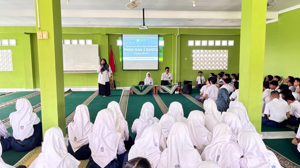 Manembayo Goes to School, Energi Positif MAN 4 Bantul Warnai SMPN 1 Banguntapan