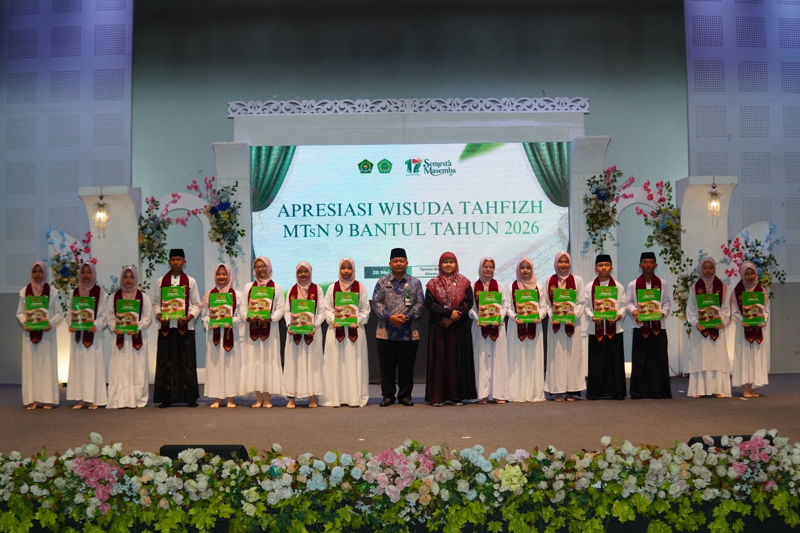 Wisuda Tahfidz 186 Siswa MTsN 9 Bantul Jadi Wujud Nyata Penguatan Karakter Qur’ani