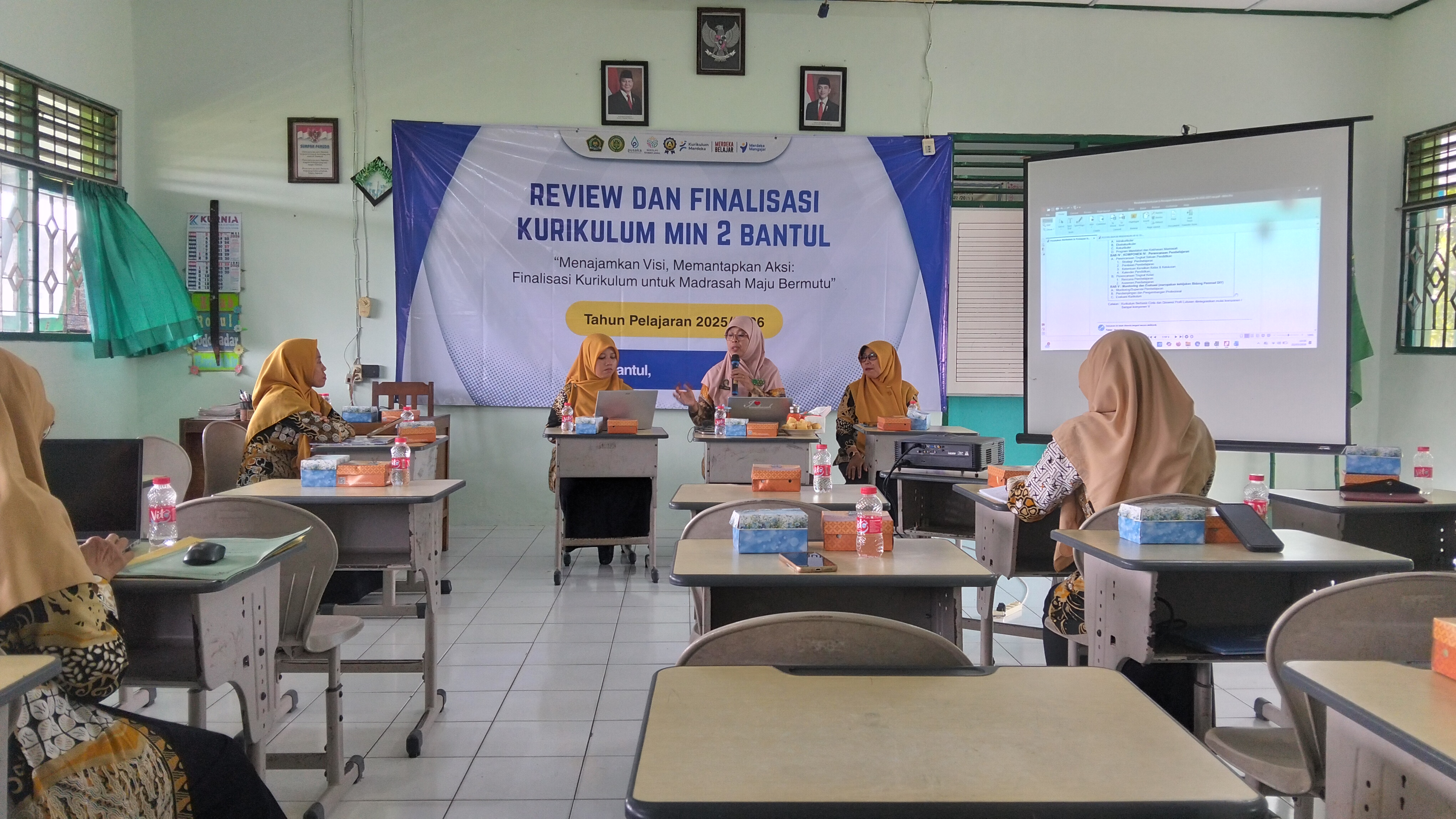2 Bantul Matangkan Kurikulum 2025/2026 melalui Review dan Finalisasi Bersama