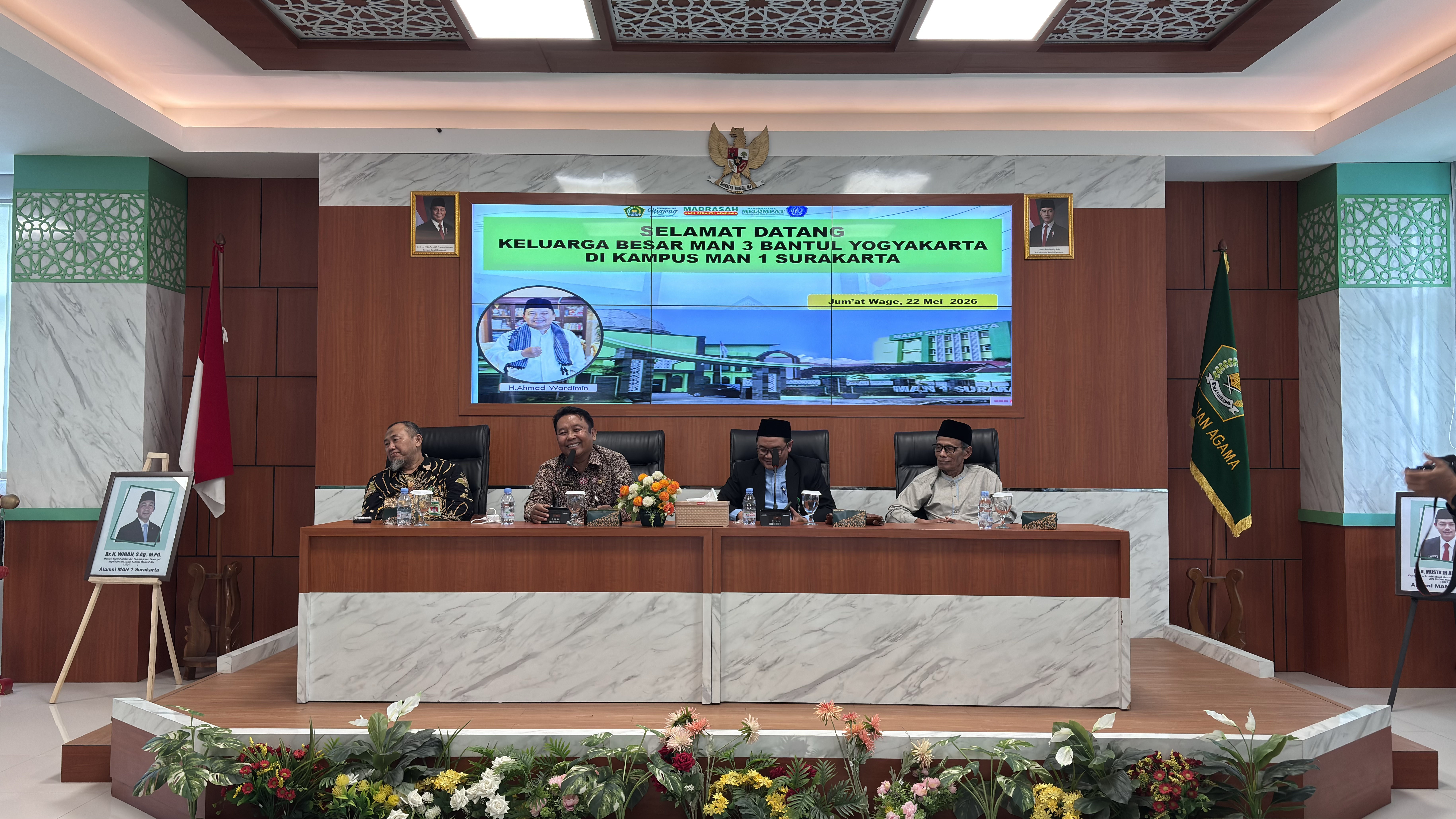Kegiatan Studi Tiru di MAN 1 Surakarta 