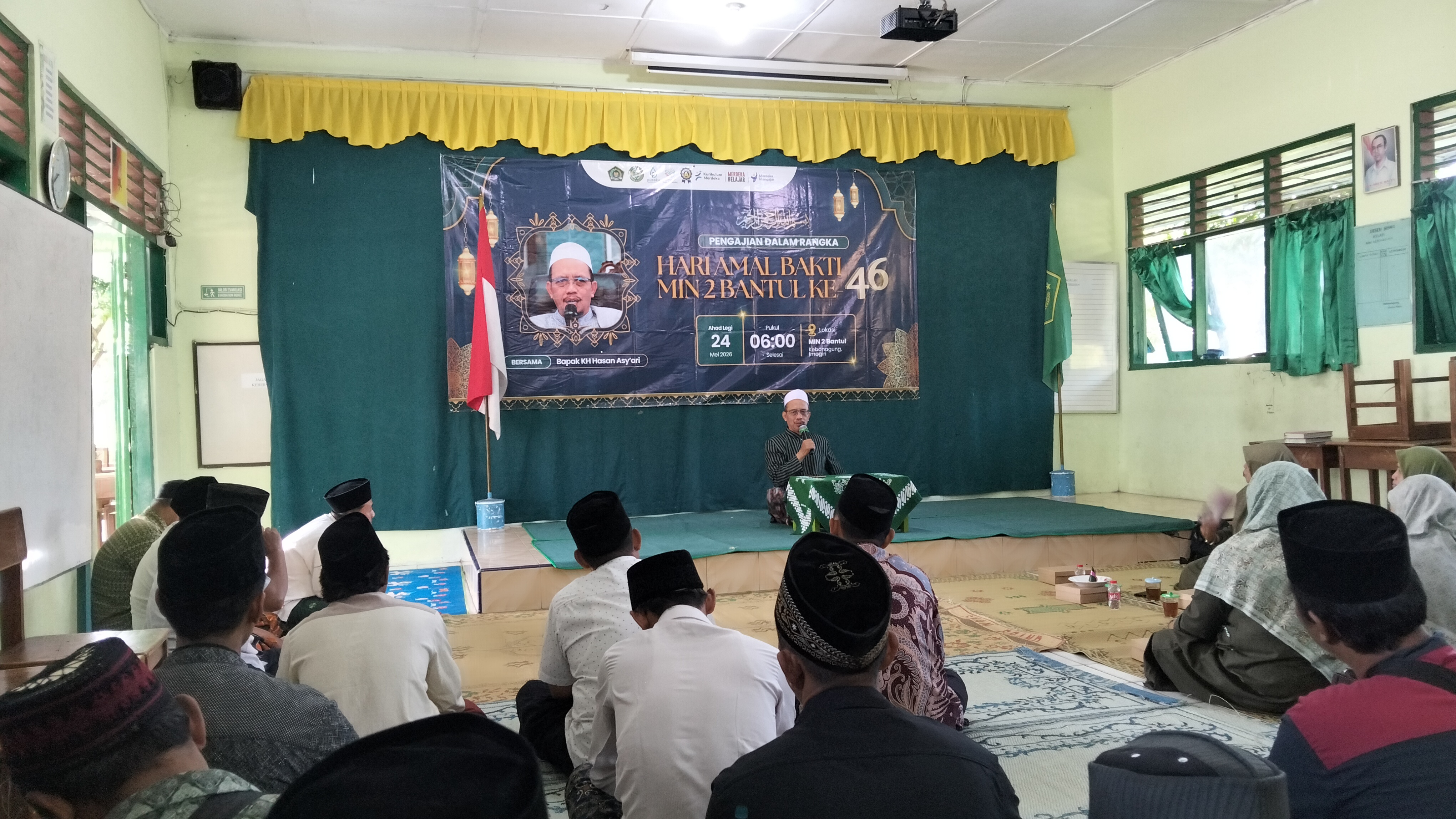 Pengajian Amal Bhakti ke-46 MIN 2 Bantul, Wujud Syukur dan Ikhtiar Mendidik Generasi Tangguh