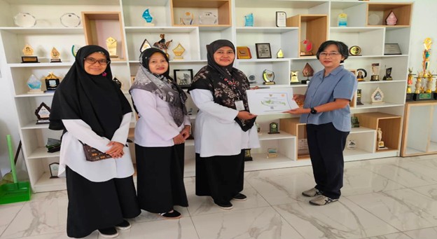 MTsN 9 Bantul Apresiasi Dispusib Bantul atas Pendampingan Akreditasi Perpustakaan