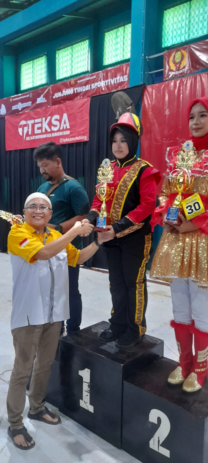 Drumband MTsN 9 Bantul Raih Juara 1 Analisis Musik Kejurkab PDBI Bantul 2026