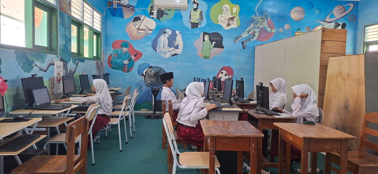 Junjung Tinggi Kejujuran dan Integritas, Siswa MIN 2 Bantul Ikuti Seleksi OSN-K 2026