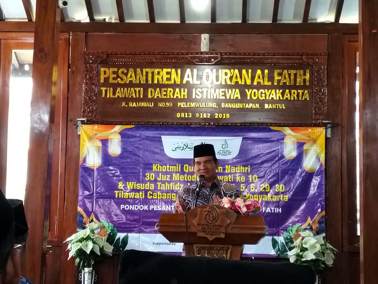 Kepala MTsN 9 Bantul Hadiri Khotmil Qur’an di Pondok Pesantren Al Fatih