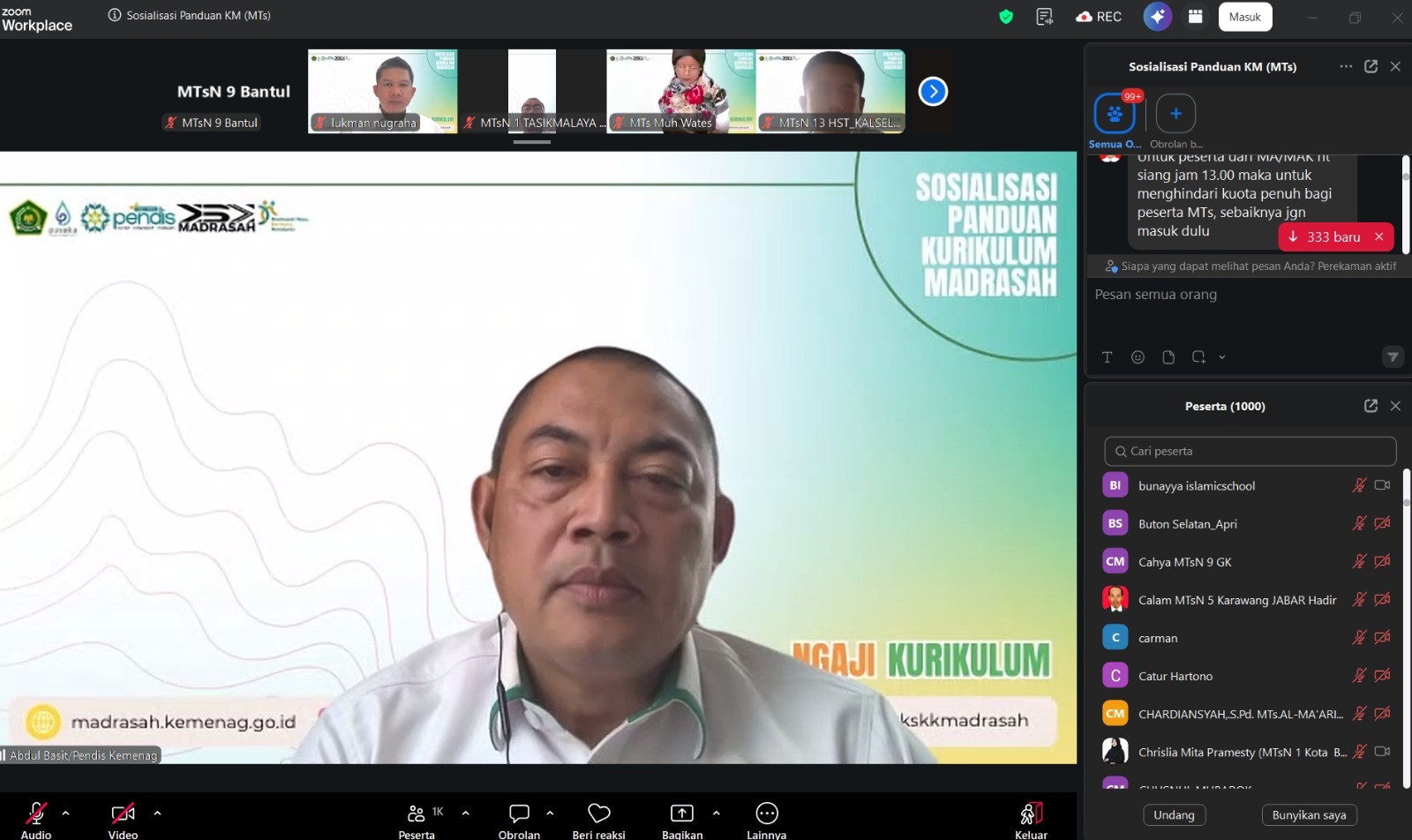 Sinergi MTsN 9 Bantul dalam “Ngaji Kurikulum”, Wujudkan Pembelajaran Inovatif dan Berkarakter