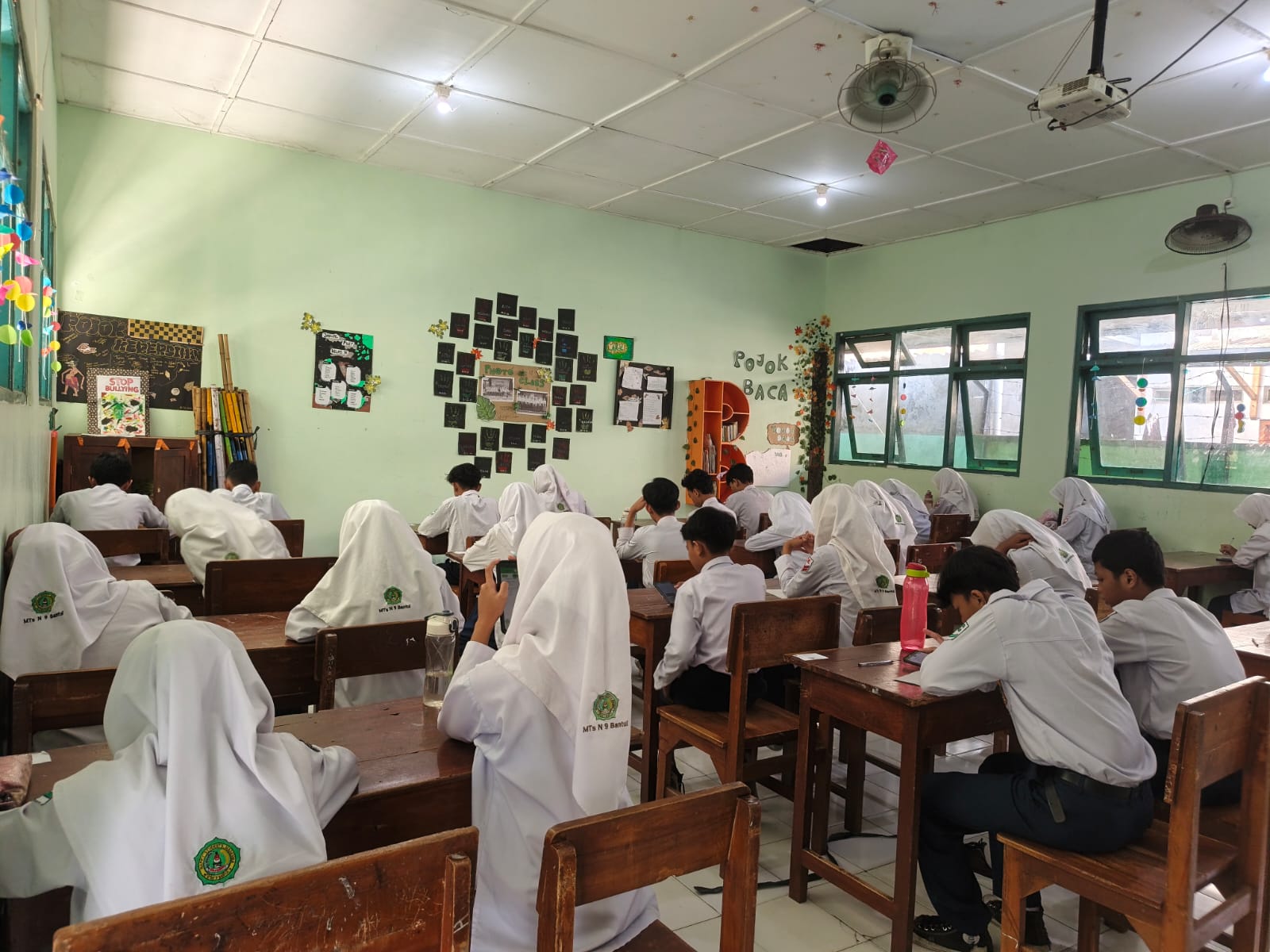 Harmoni Sains dan Sejarah, ASAT Hari Keempat di MTsN 9 Bantul Kedepankan Kejujuran dan Integritas