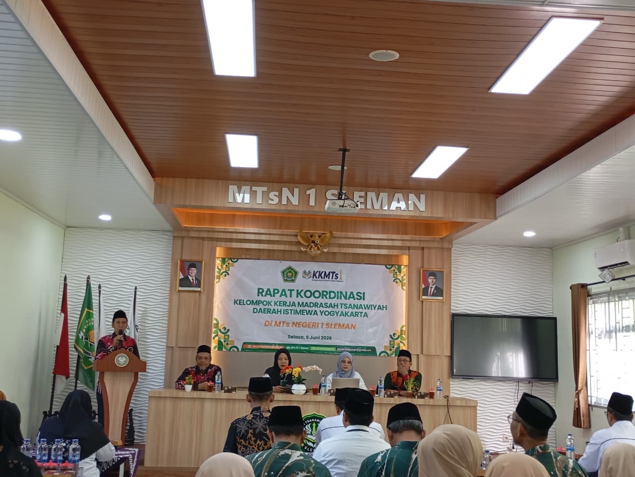 Kepala MTsN 9 Bantul Ikuti Pertemuan KKMTs DIY di MTsN 1 Sleman, Perkuat Sinergi Peningkatan Mutu