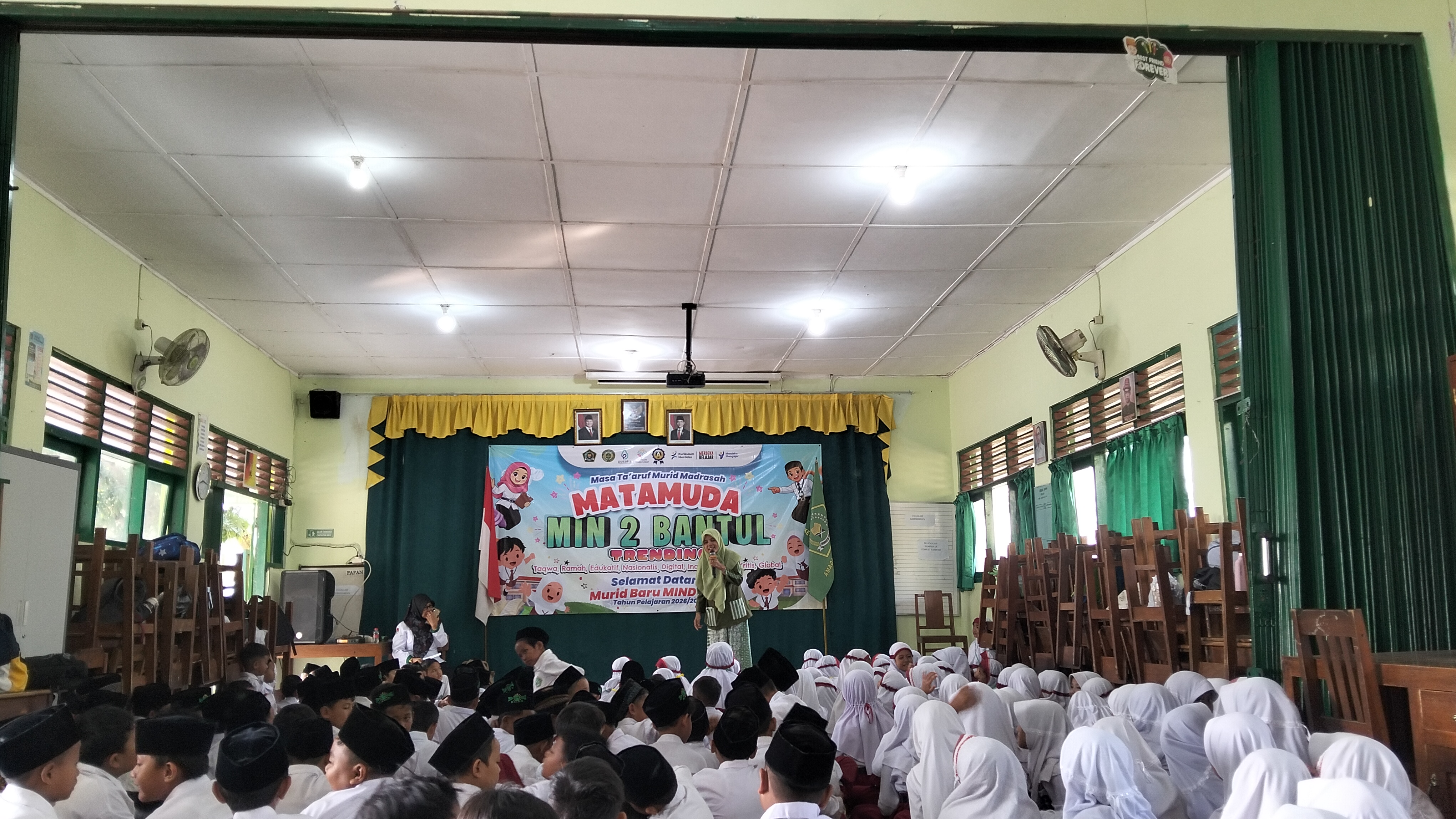 MIN 2 Bantul Tanamkan Karakter Religius dan Cegah Bullying di Hari Kedua