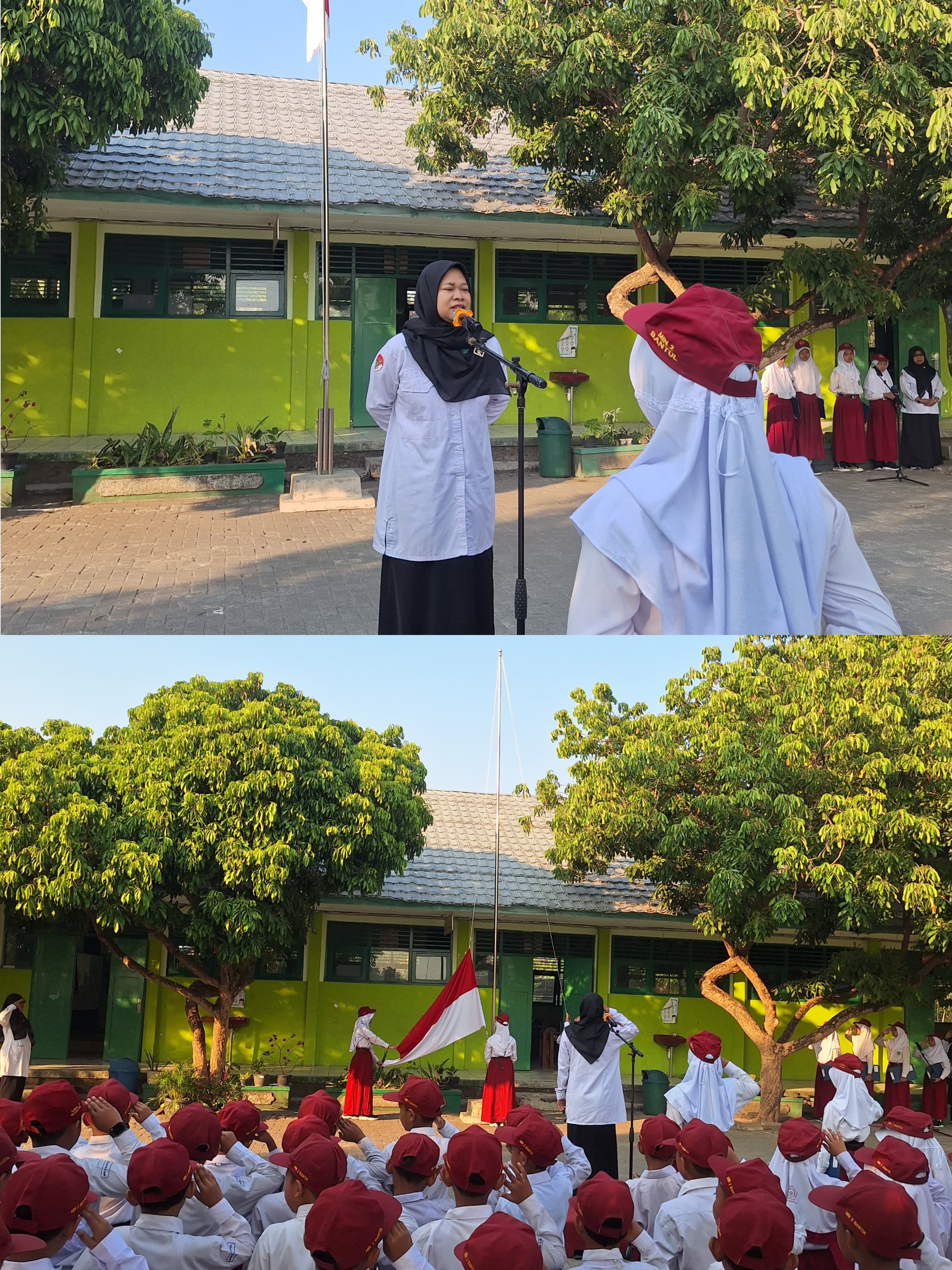 Patuh kepada Orang Tua dan Guru, Pesan Utama dalam Upacara Senin MIN 2 Bantul