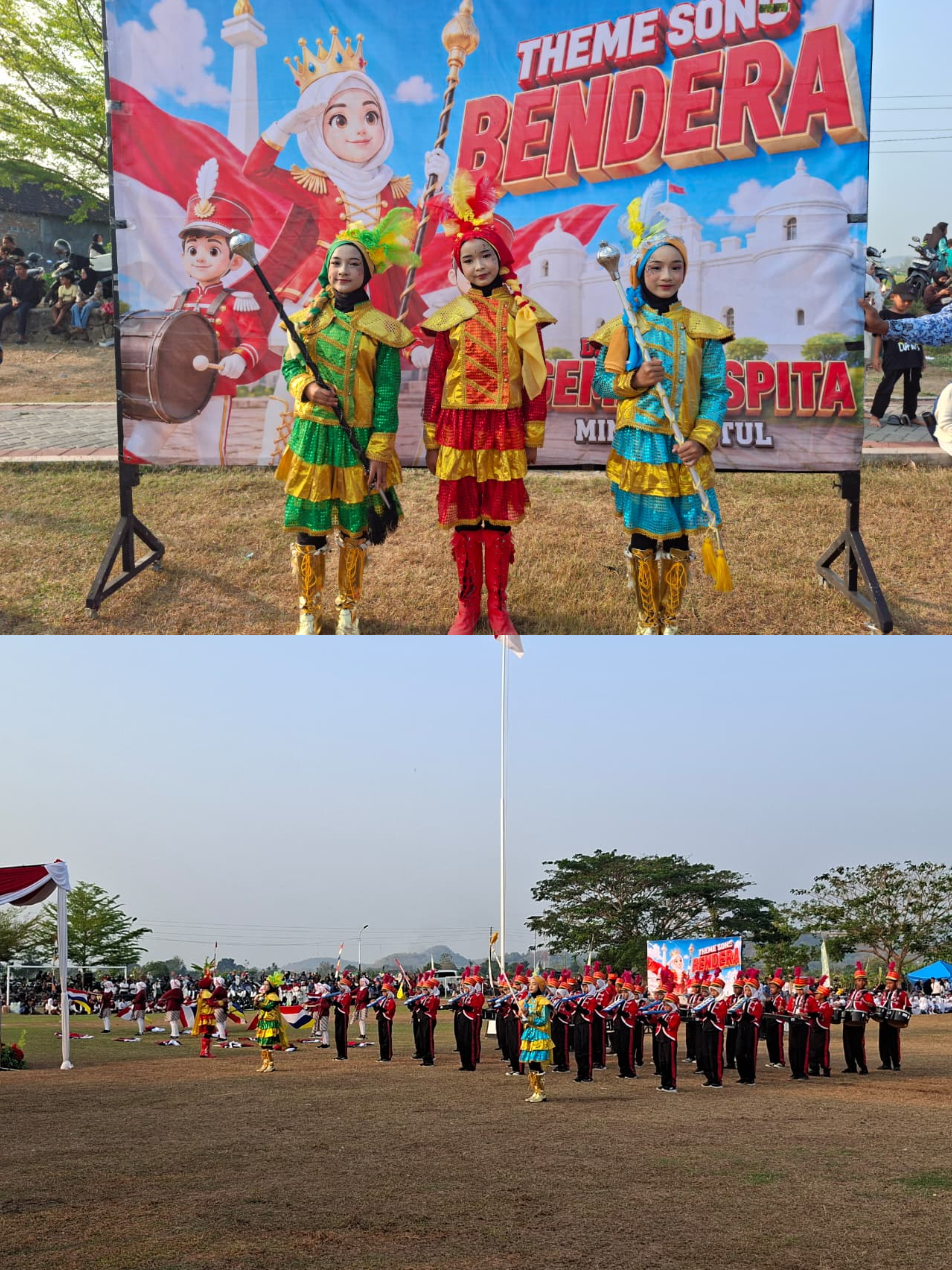 Mengasah Karakter melalui Seni, Drumband Gema Puspita MIN 2 Bantul Semarakkan HUT ke-81 RI