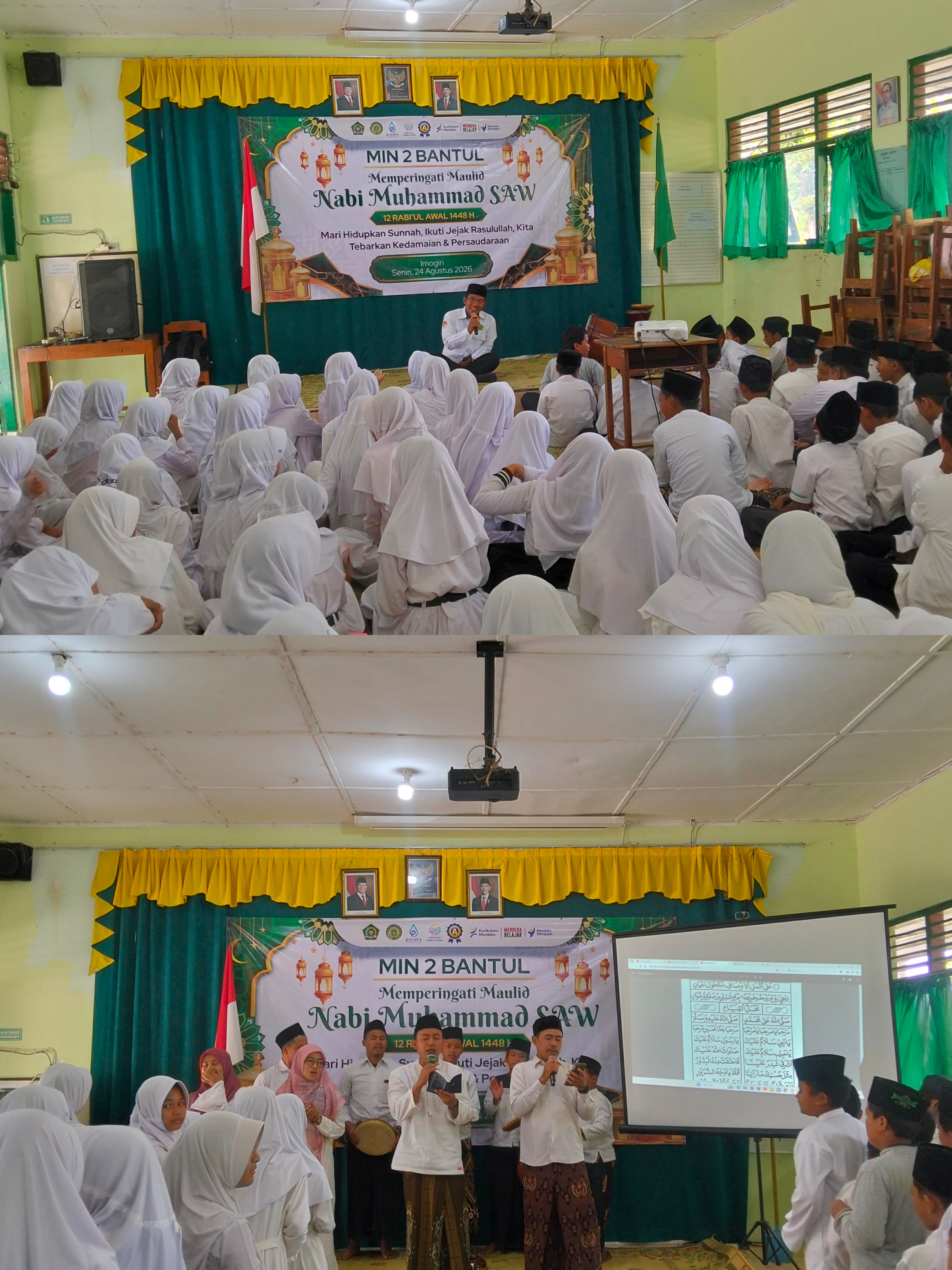 Semarak Maulid Nabi 1448 H, MIN 2 Bantul Ajak Siswa Hidupkan Sunah dan Teladani Rasulullah