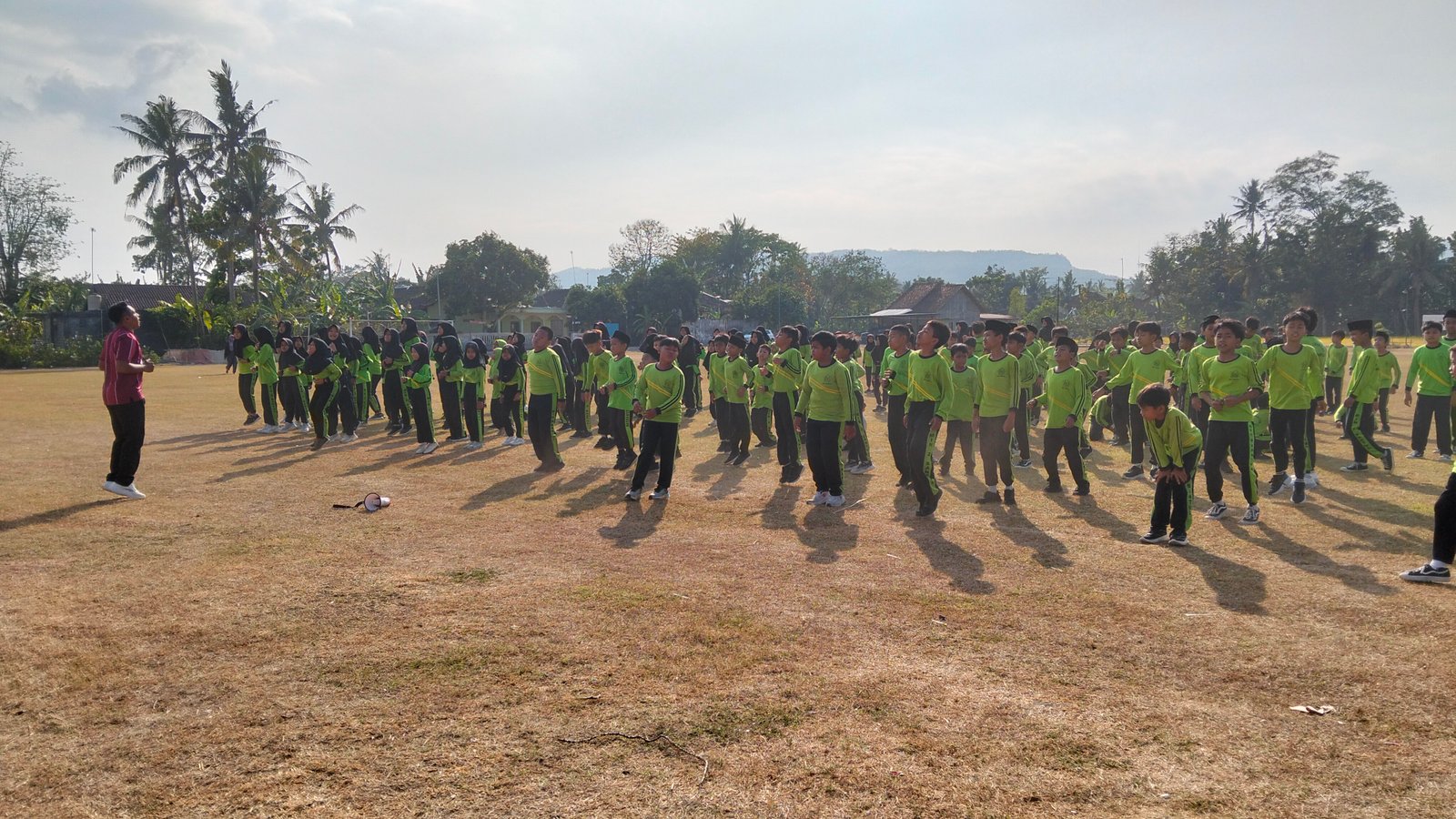 MIN 2 Bantul Bersinergi dengan Puskesmas Imogiri 2 Gelar Tes Kebugaran Jasmani