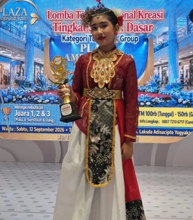 Tari Geol Denok Antarkan Afrah Nayara Nauf Raih Juara 1