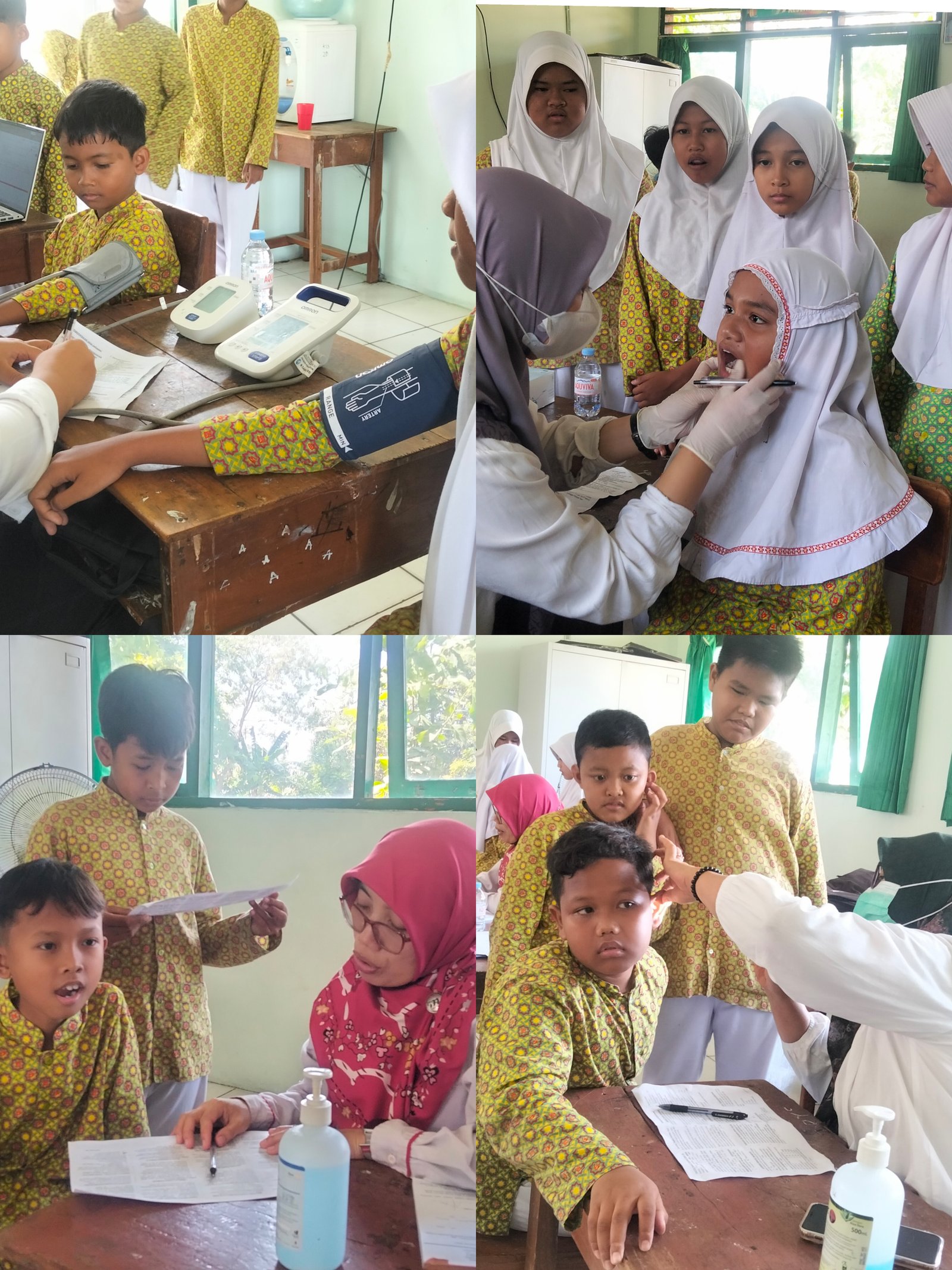 Deteksi Dini Kesehatan, Murid Kelas 5 dan 6 MIN 2 Bantul Ikuti CKG