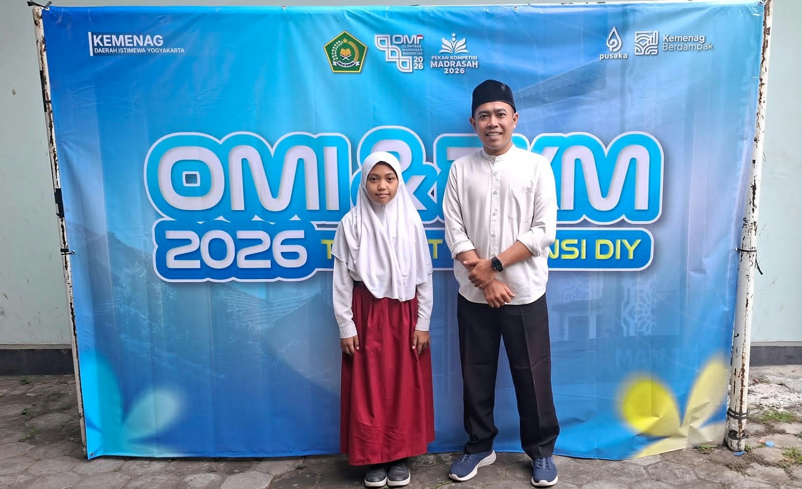 Najwa Nurul Arba’in Wakili MIN 2 Bantul Ikuti Olimpiade Matematika dan PKM di MAN 1 Yogyakarta