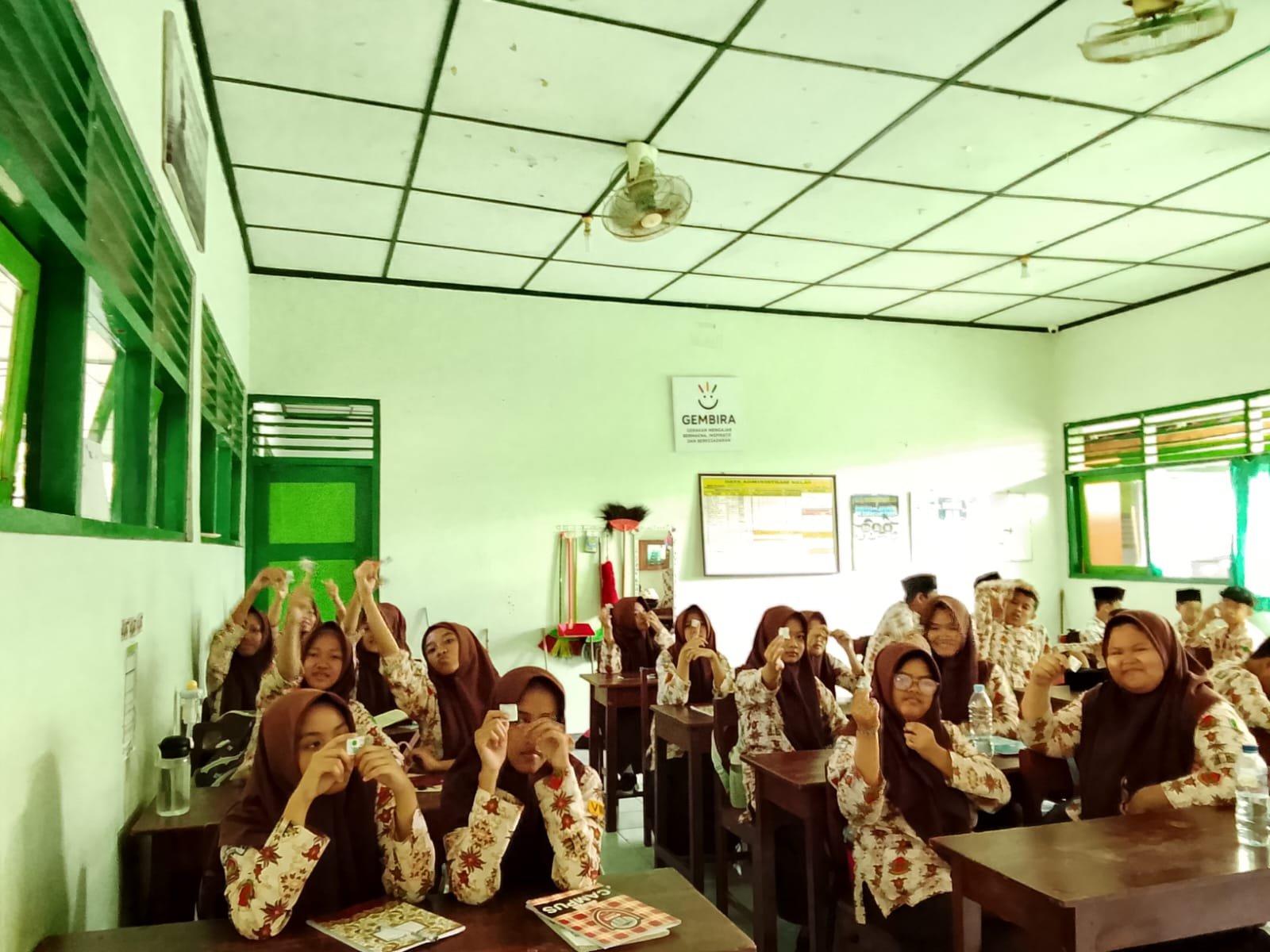 Distribusi Tablet Tambah Darah MTs N 6 Bantul Bulan September Terserap 1.225 Tablet