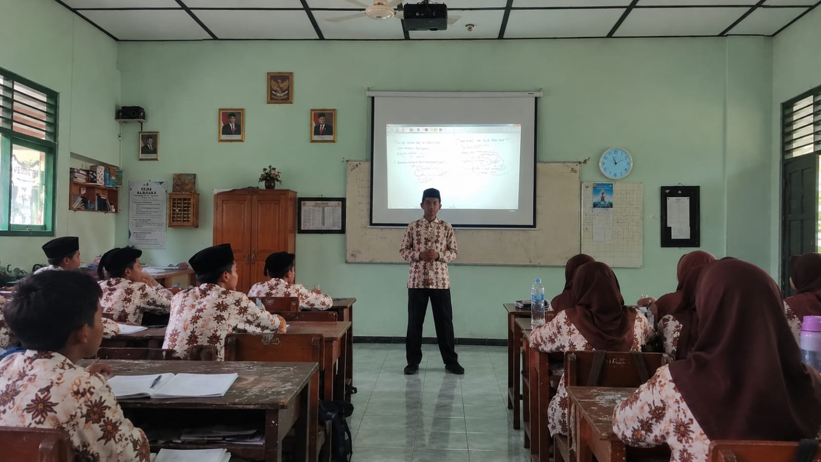 Matematika MTsN 6 Bantul Beri Ruang Siswa Jadi Guru di Kelasnya Sendiri