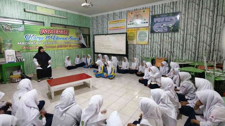 Menjaga Kesehatan Tubuh, Menumbuhkan Pikiran yang Sehat, MTsN 2 Bantul