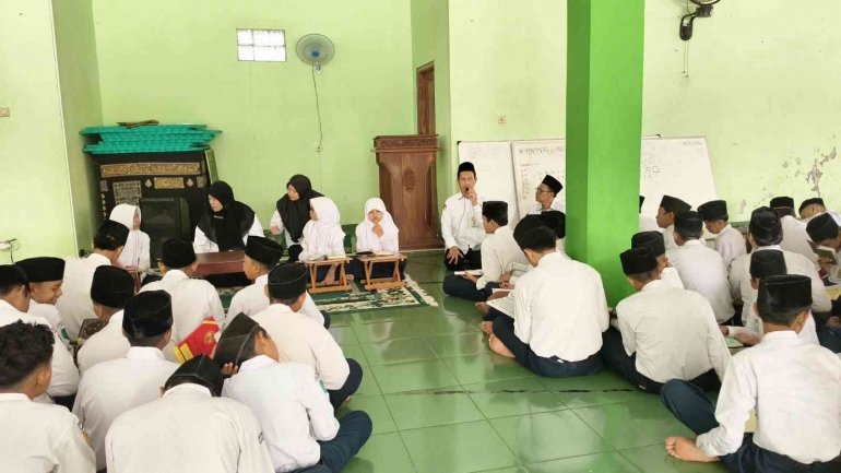 Simaan Juz 1 MTsN 2 Bantul, Menguatkan Hafalan Al-Quran