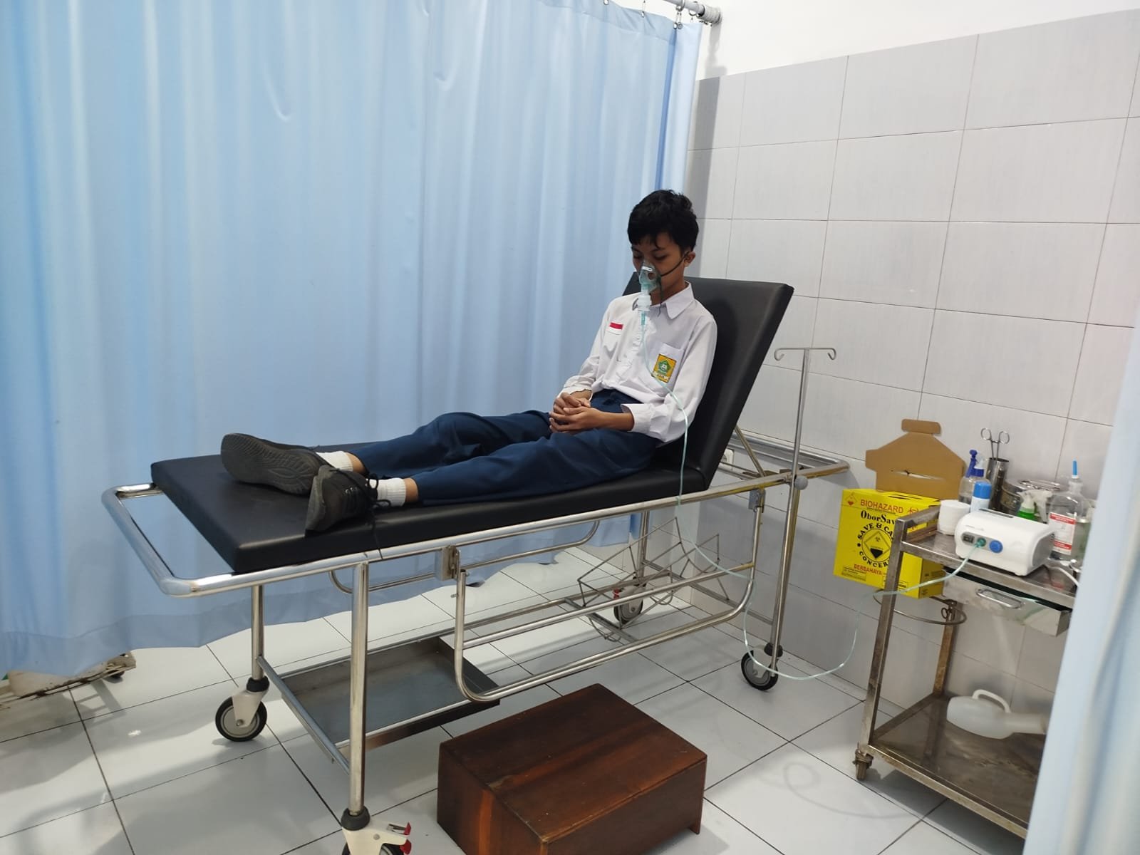 Tingkatkan Pelayanan Kesehatan Siswa, UKS MTsN 7 Bantul Cepat Tanggap Merujuk Siswa Sakit ke Klinik 