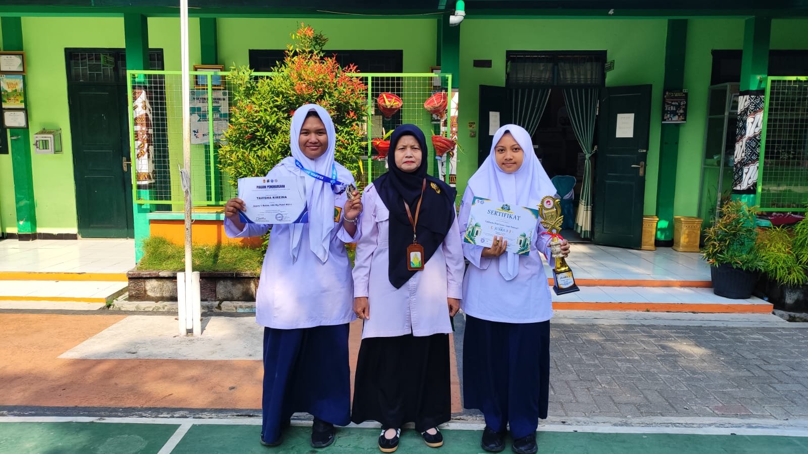Dua Murid MTsN 9 Bantul Sabet Prestasi Gemilang di Ajang Taekwondo dan FASI XIII