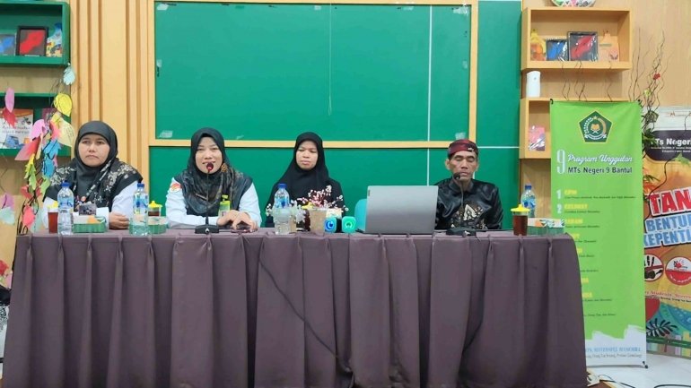 Kepala MTsN 2 Bantul, Tekankan Pentingnya Koneksi dan Kolaborasi Guru BK