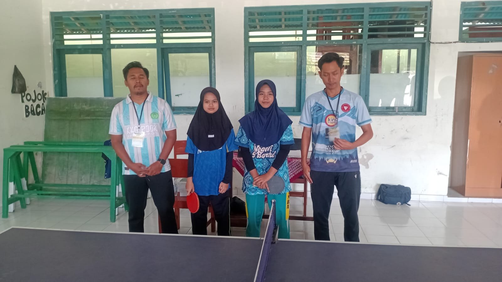 Tampil Percaya Diri, Syafa Choirunnisa Ikuti Tenis Meja Tunggal Putri PKM 2026
