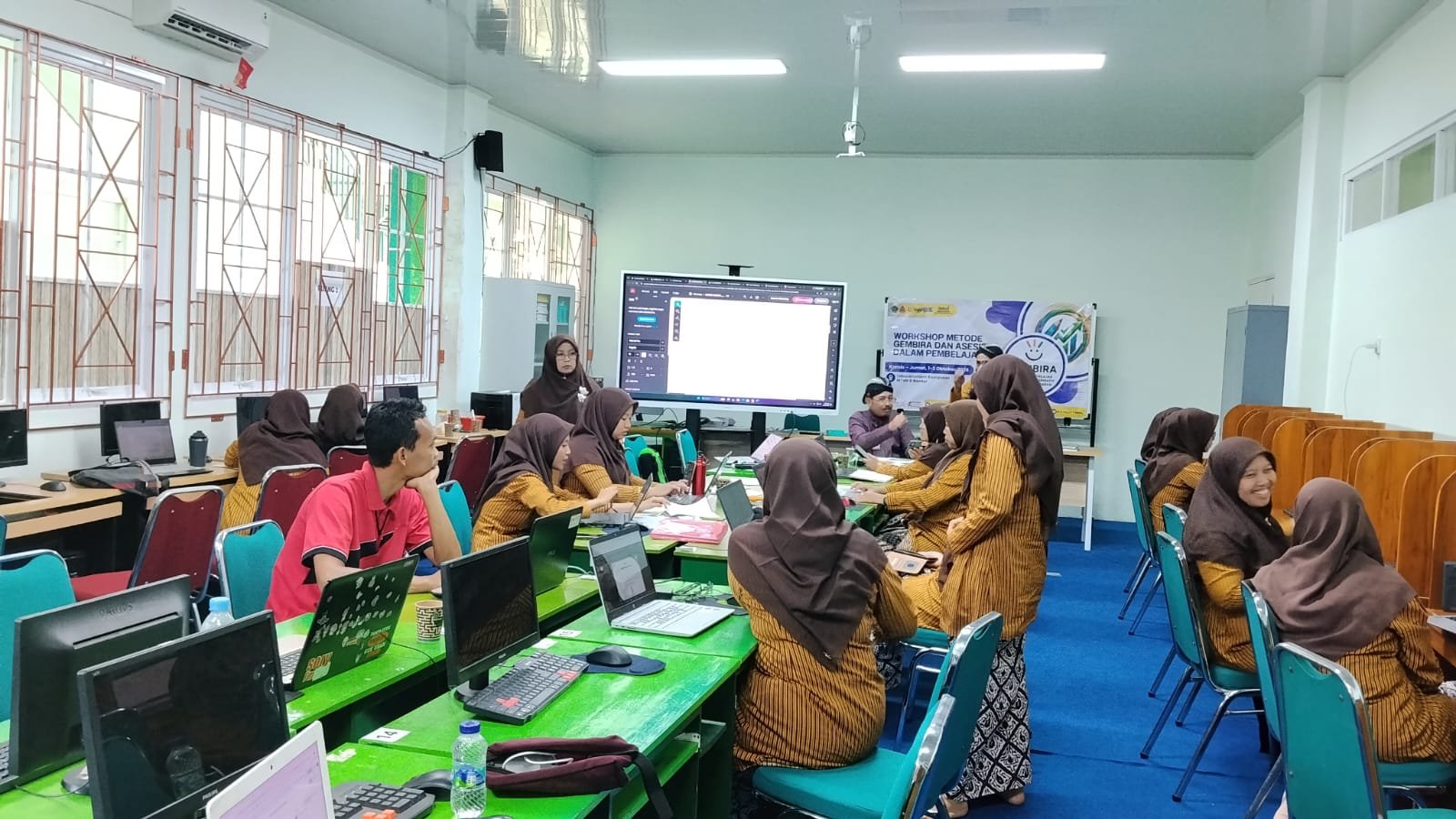 Tim ZI MTsN 6 Bantul Perkuat Kekompakan Melalui Pengecekan Eviden