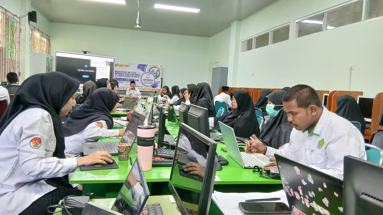 Inovasi Pembelajaran, MTsN 6 Bantul Gelar Workshop GEMBIRA 