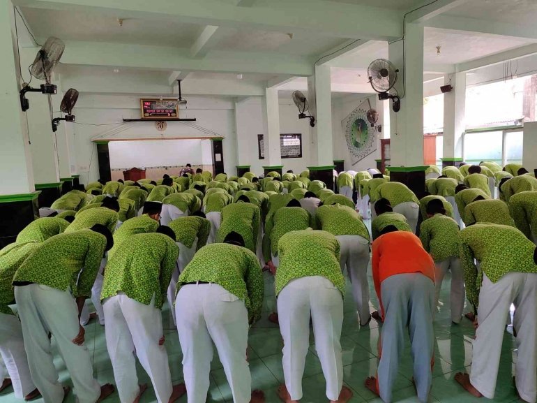  MTsN 6 Bantul Tanamkan Karakter Tangguh Lewat Pembiasaan Salat Dhuha