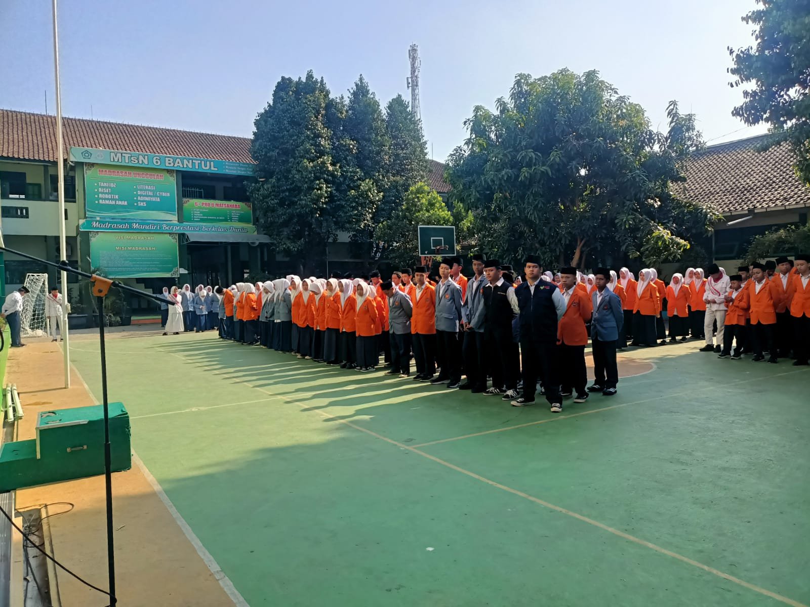 68 KONTINGEN MTsN 6 BANTUL SIAP BERLAGA DI PEKAN KOMPETISI MADRASAH (PKM) 2026