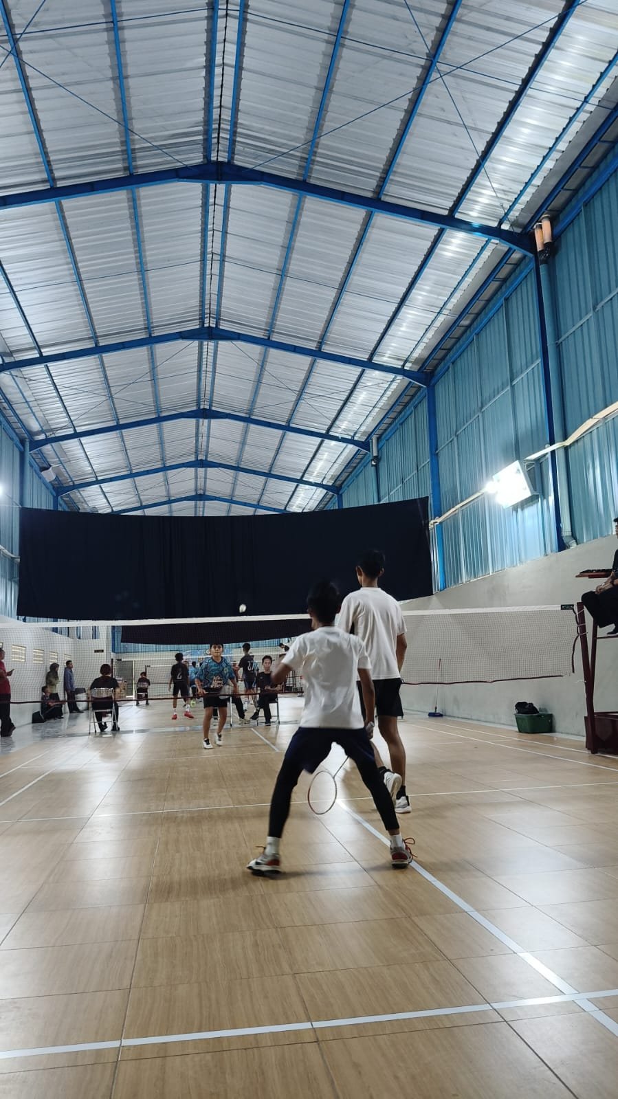 Hasan dan Husain Wakili MTsN 9 Bantul di Lomba Bulu Tangkis Ganda Putra PKM 2026