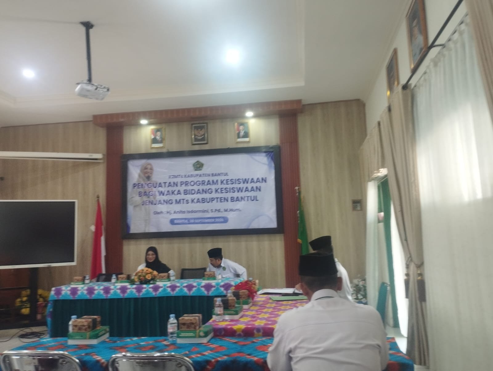 Waka Kesiswaan MTsN 9 Bantul Ikuti Penguatan Program Kesiswaan, Dorong Disiplin Positif Menuju Madra