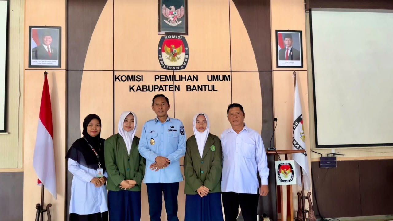 MTsN 9 Bantul Wakili Madrasah dalam Pengukuhan Ketua dan Wakil Ketua OSIM Se-Kabupaten Bantul