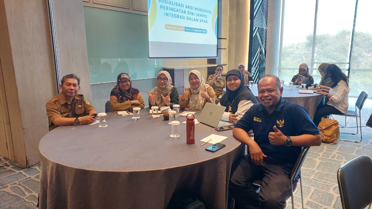 Perkuat Kesiapsiagaan Bencana, MTsN 9 Bantul Ikuti Sosialisasi Aksi Merespon Peringatan Dini AMPD