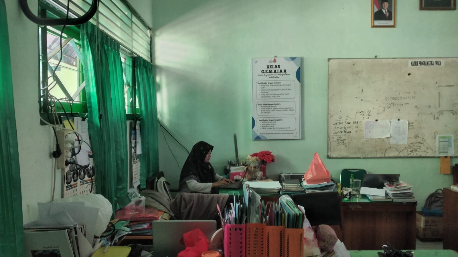 MTs Negeri 6 Bantul Bentuk Tim Literasi untuk Penguatan Program GSMB Nyalanesia