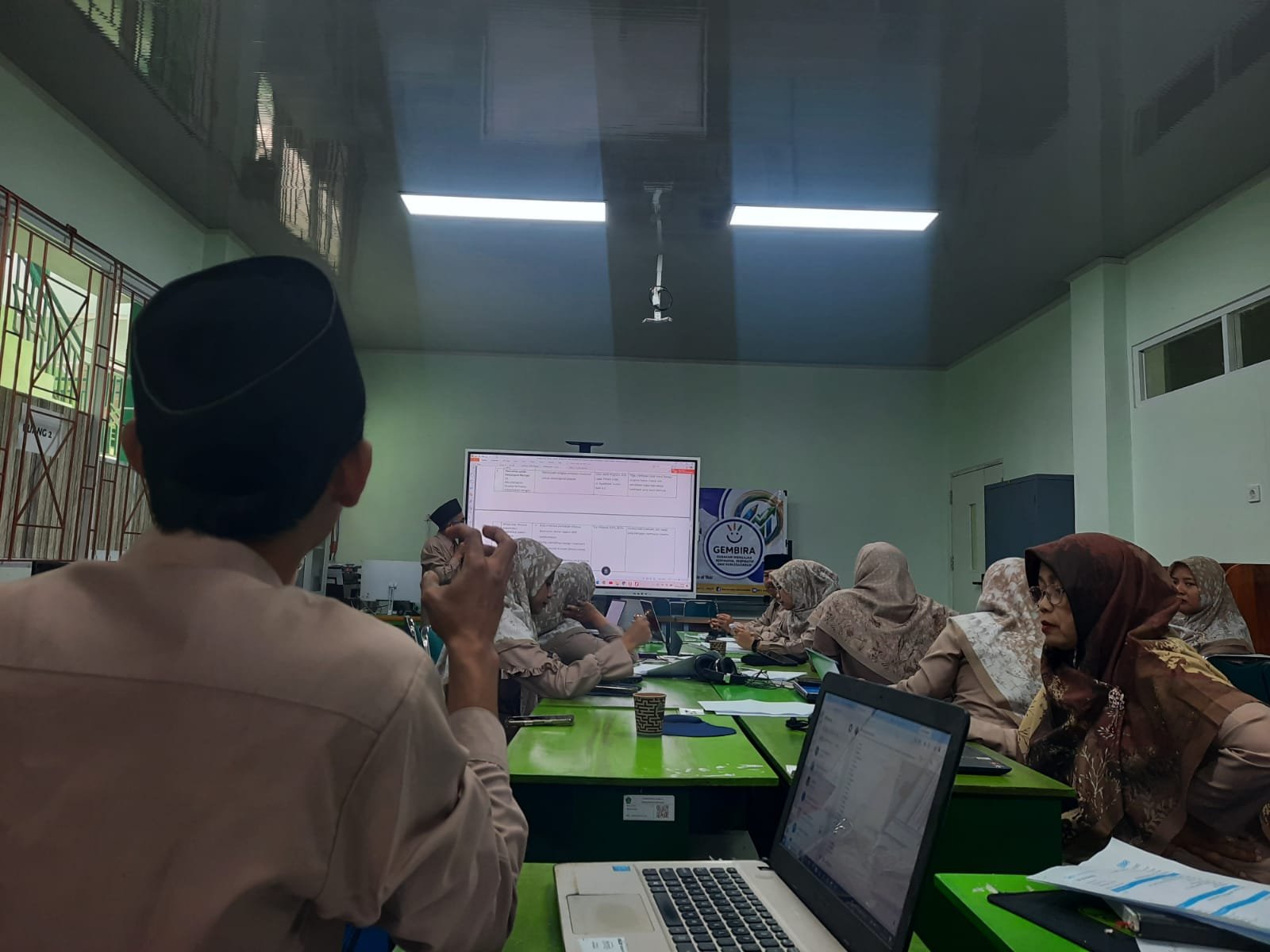Persiapkan Lomba Kebencanaan, MTsN 6 Bantul Mantapkan Koordinasi Tim SPAB