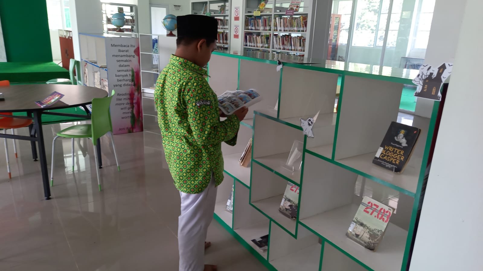 Seru dan Menegangkan! Siswa MTsN 6 Bantul Tertarik Buku Horor dan Misteri